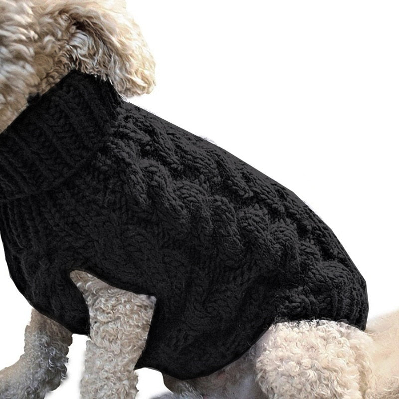 Blusa de gola alta super confortável para Cães de pequeno porte.