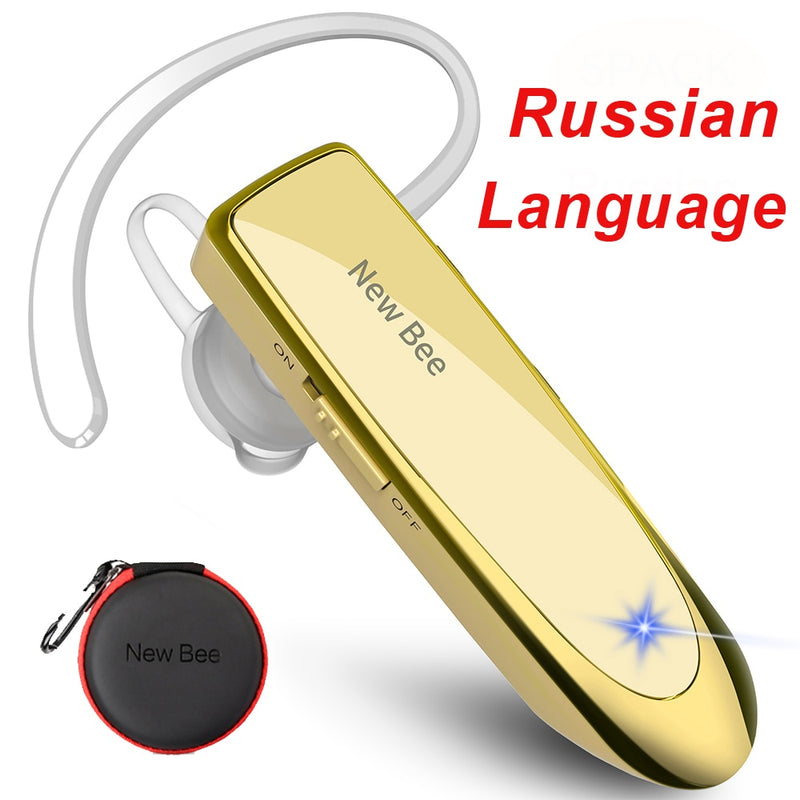 Fone de ouvido bluetooth 5.0 com microfone mini handsfree para ios e android!