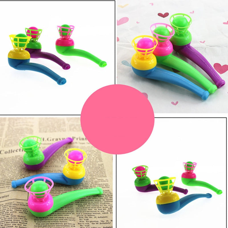 Cachimbo, um divertido brinquedo infantil, as cores são aleatórias, acompanha 10 pçs.