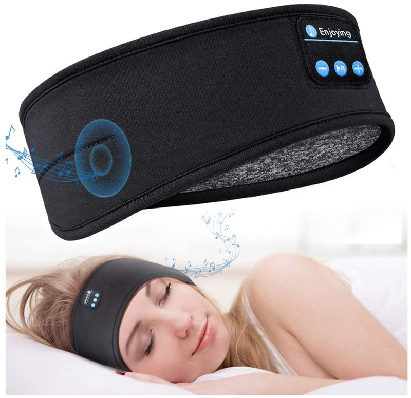 Fone de ouvido bluetooth sem fio, headset intra-auricular esportivo fino com elástico suave para dormir!