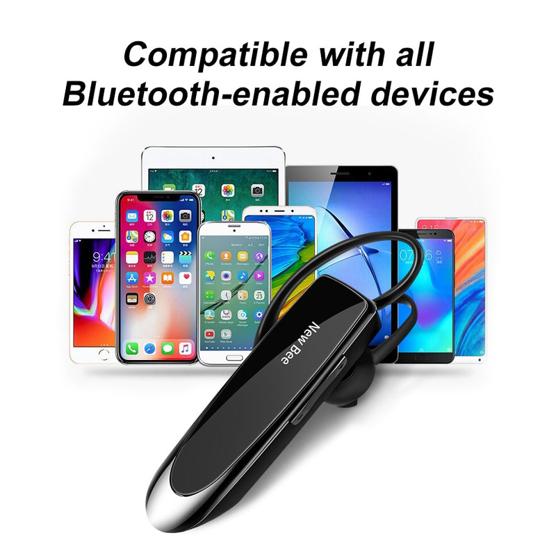 Fone de ouvido bluetooth 5.0 com microfone mini handsfree para ios e android!