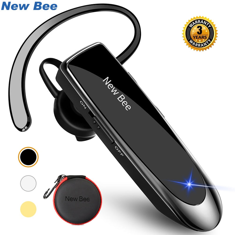 Fone de ouvido bluetooth 5.0 com microfone mini handsfree para ios e android!