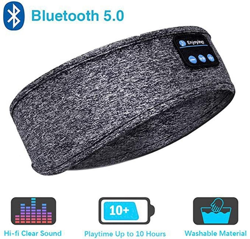 Fone de ouvido bluetooth sem fio, headset intra-auricular esportivo fino com elástico suave para dormir!