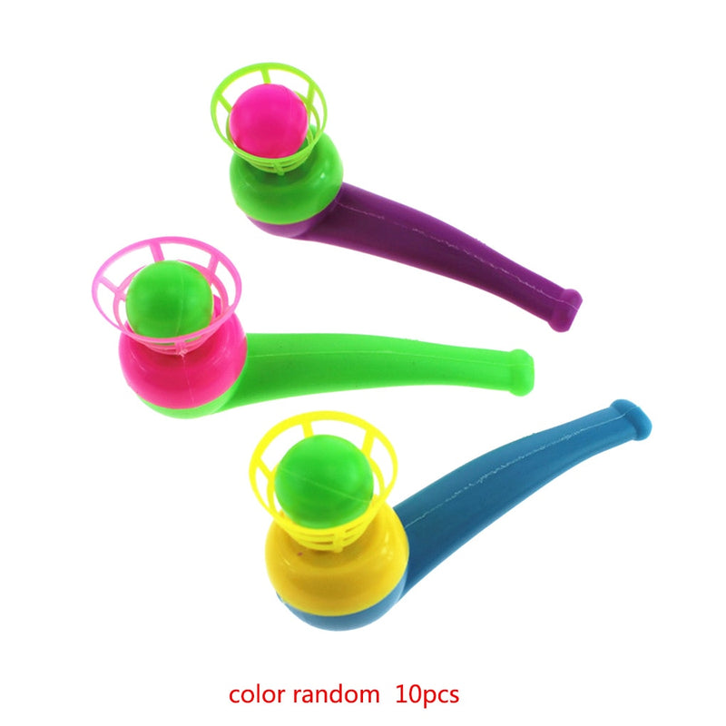 Cachimbo, um divertido brinquedo infantil, as cores são aleatórias, acompanha 10 pçs.